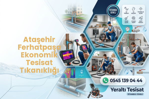 Ataşehir Ferhatpaşa Ekonomik Tesisat Tıkanıklığı