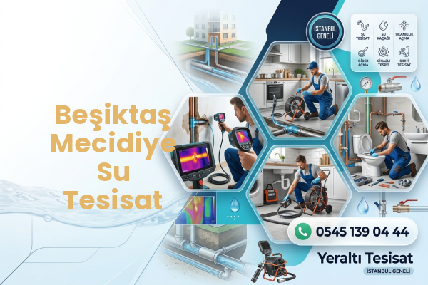 Beşiktaş Mecidiye Su Tesisat