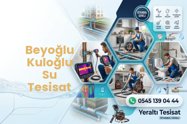 Beyoğlu Kuloğlu Su Tesisat