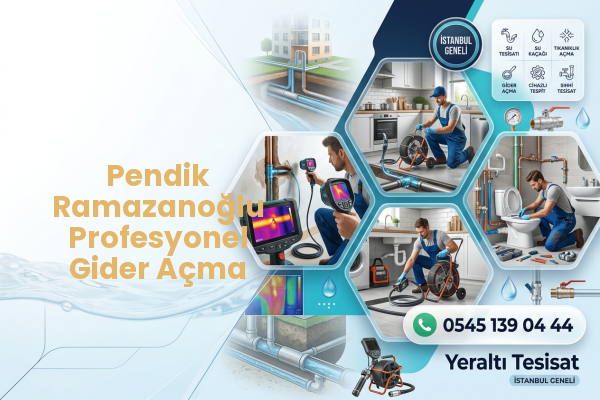 Pendik Ramazanoğlu Profesyonel Gider Açma