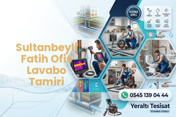 Sultanbeyli Fatih Ofis Lavabo Tamiri